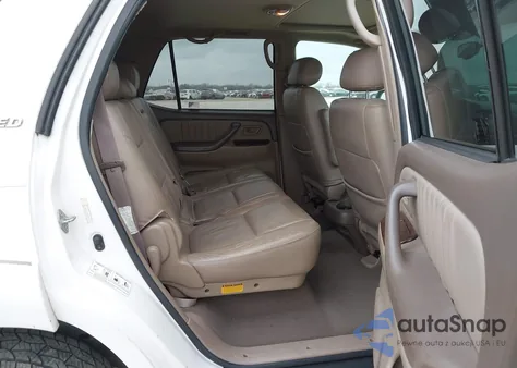 2003 Toyota Sequoia Limited V8 from USA, damaged, VIN 5TDZT38A13S197162